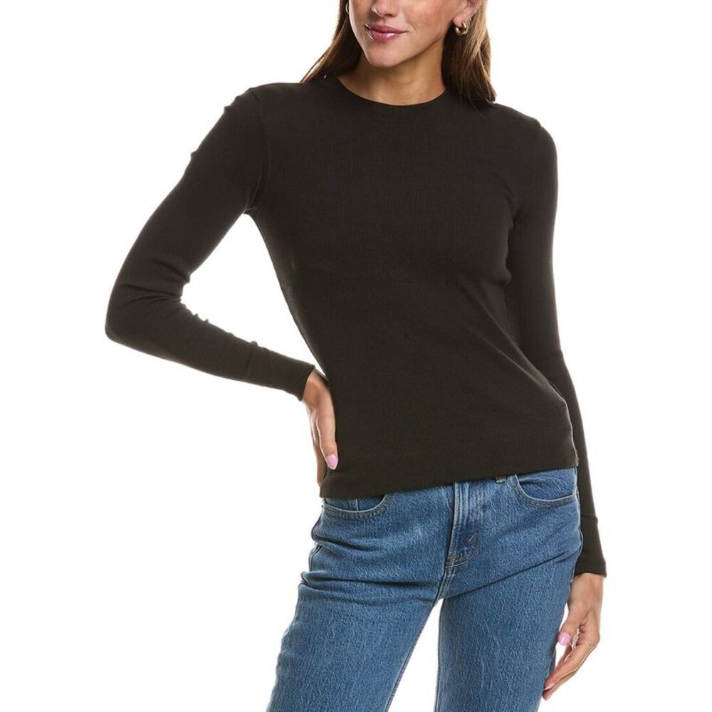 Theory Womens  Compact Top, Black